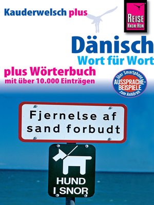cover image of Reise Know-How Sprachführer Dänisch--Wort für Wort plus Wörterbuch